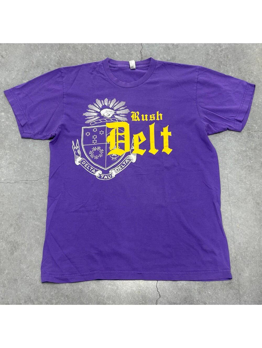 American Apparel Rush Delt Sorority T Shirt